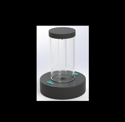 1Tier_Round_1ft_Clear_LED-Strip